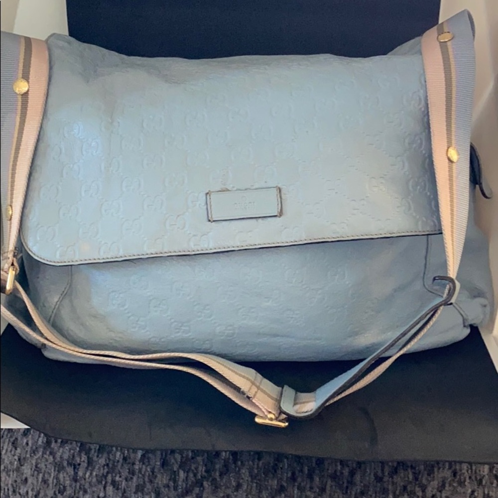 Gucci diaper bag